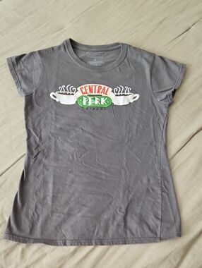FRIENDS Logo Crewneck Tee - Gray